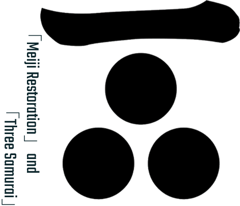 “Meiji Restoration”and“Three Samurai”
